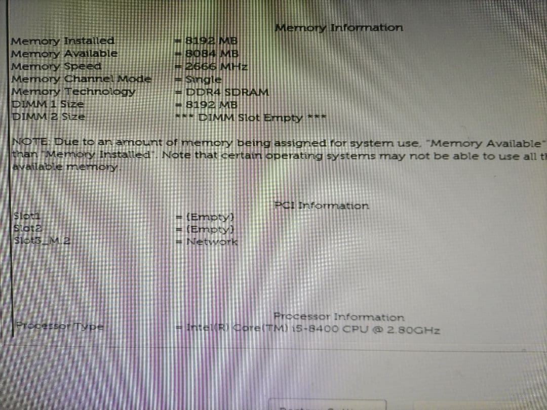 Windowsデスクトップ Dell Inspiron 3470 i5-8400 8GB 128GBSSD