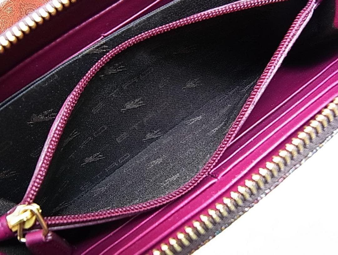 【正規極美品】ETRO エトロ ラウンドファスナー長財布 箱・保存袋付き