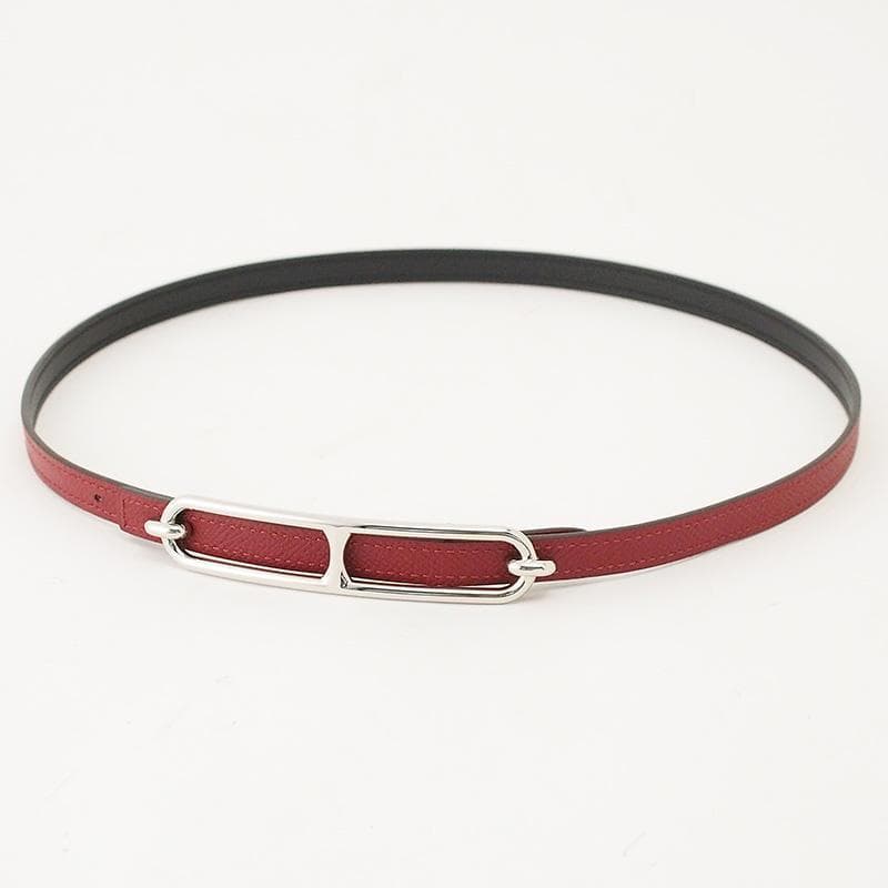 エルメス ロウリス ルリ リバーシブル ベルト #75 エバーカラー スイフト