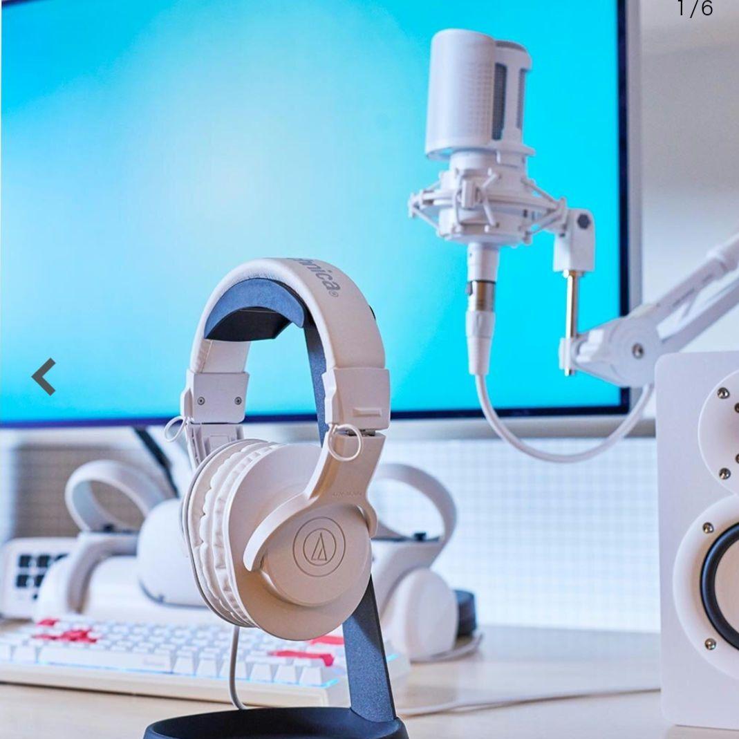 Audio-Technica ワイヤレスヘッドホン ATH-M20x WH