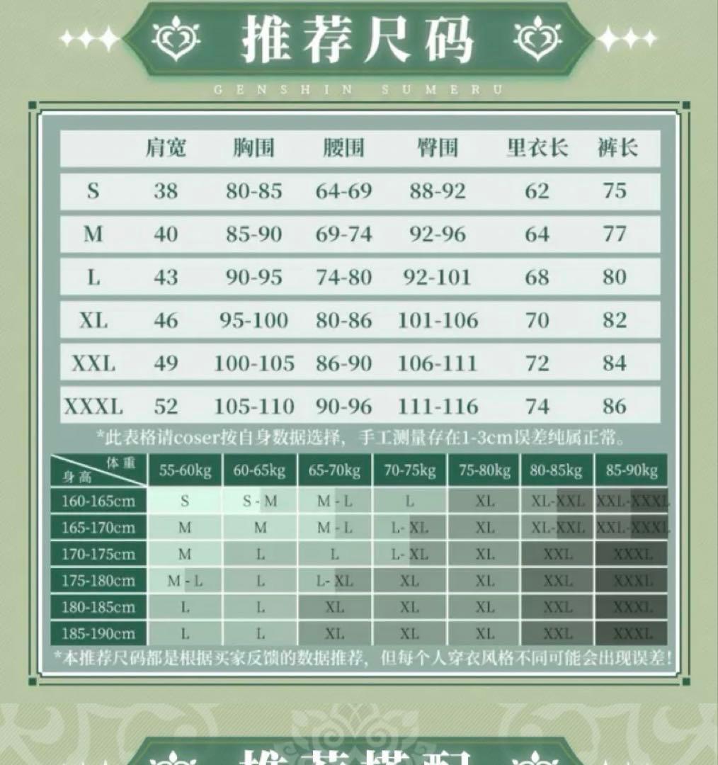 原神 コスプレ 三分妄想 カーヴェ　sサイズ