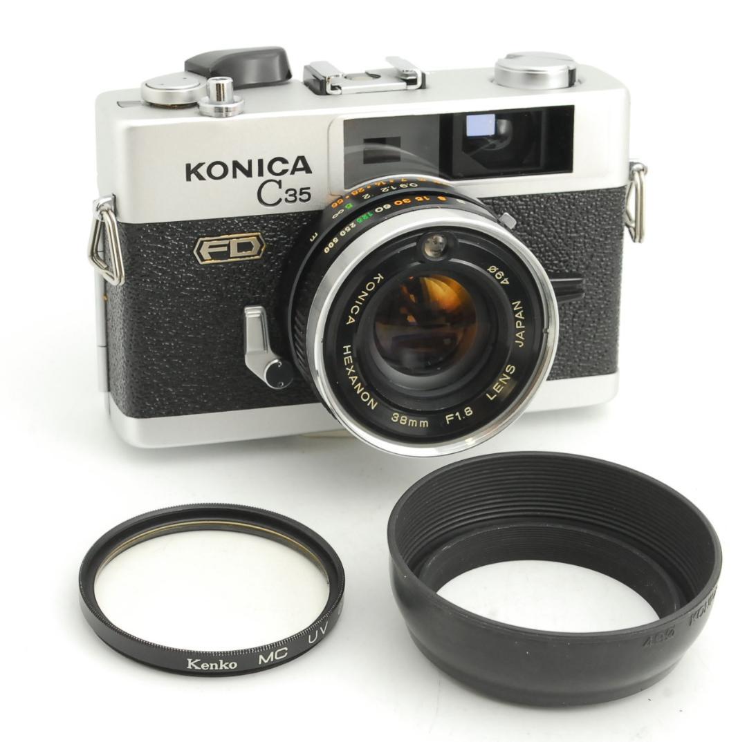 【露出計動作品】KONICA C35 FD レンジファインダー フィルムカメラ
