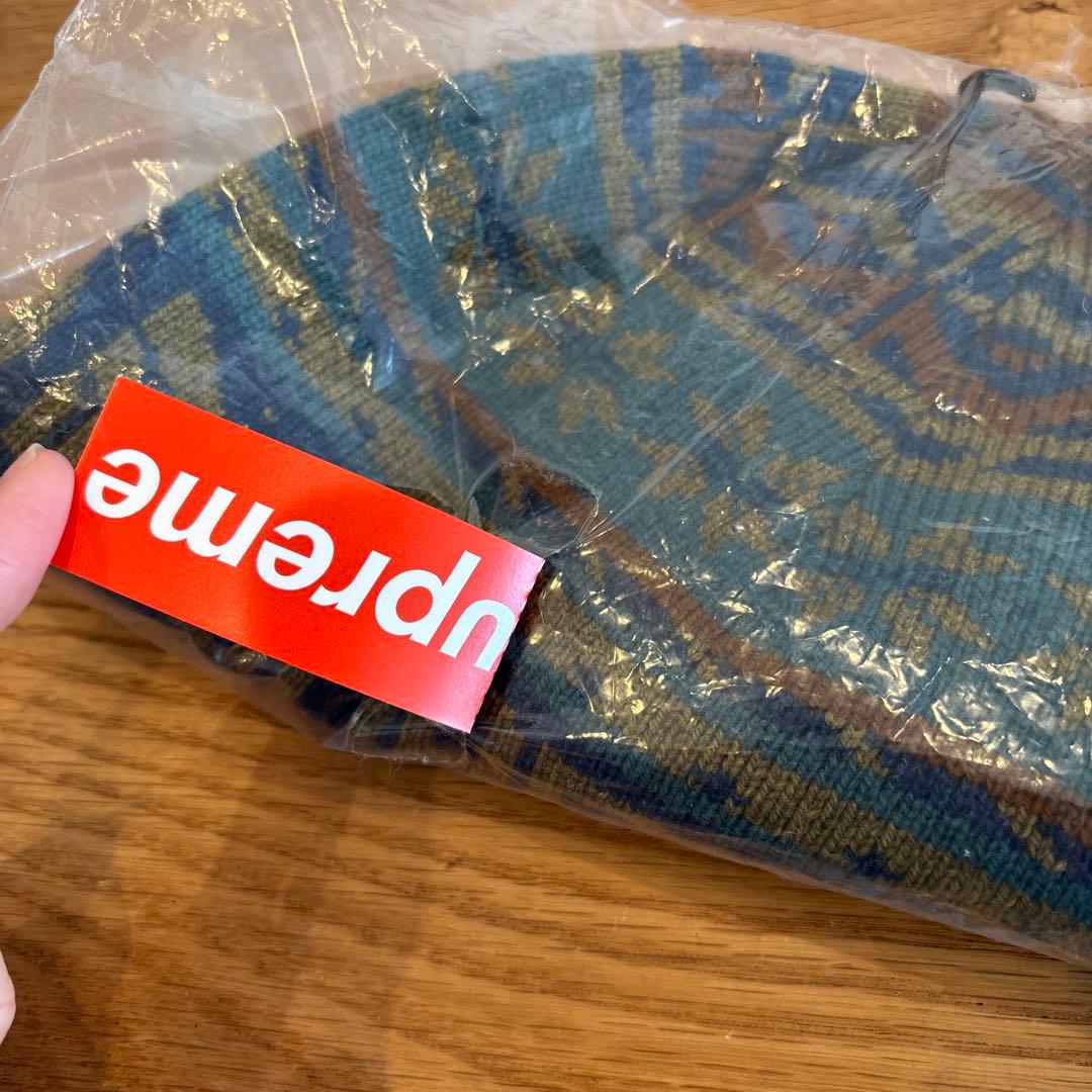 新品タグ付　シュプリーム×ノースフェイス　ビーニー