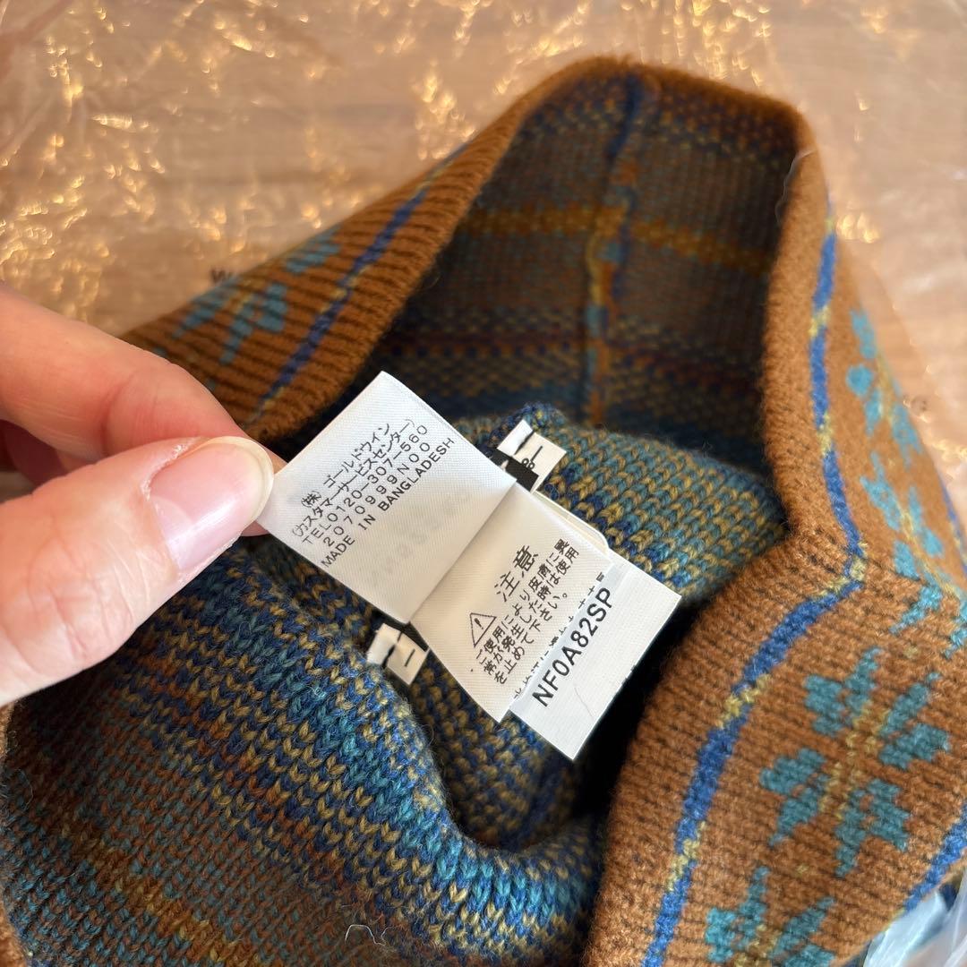 新品タグ付　シュプリーム×ノースフェイス　ビーニー