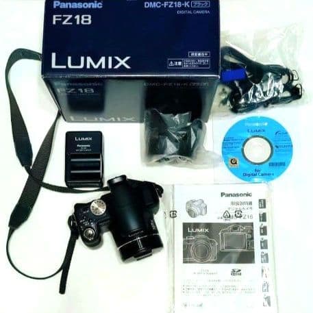 美品 Panasonic LUMIX FZ DMC-FZ18-K ライカレンズ