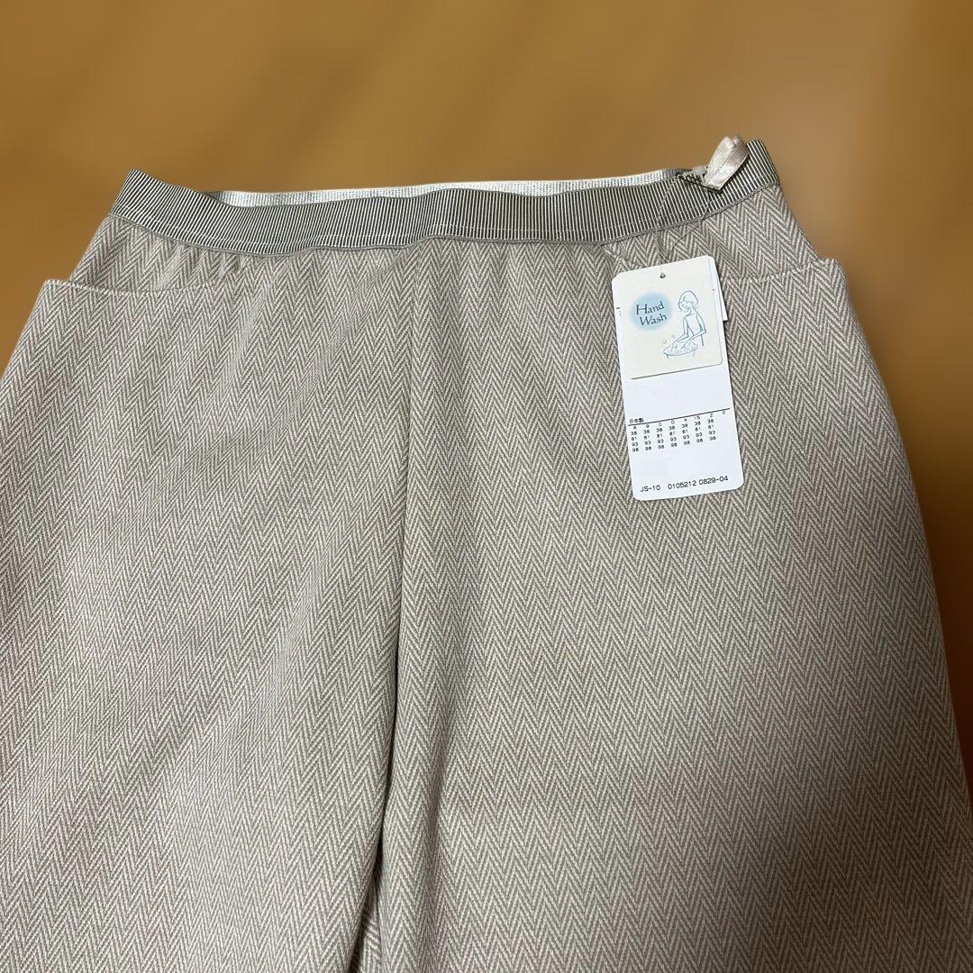 ☆みくるみ様☆ 新品タグ付き　レリアン　裏起毛　定番スリムパンツ　サイズ7