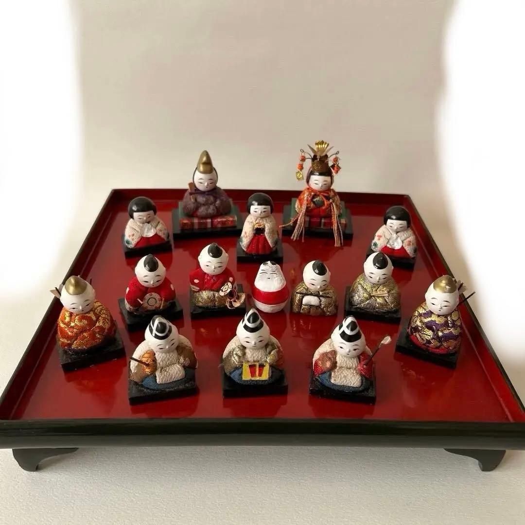 雛人形　お雛様　豆雛