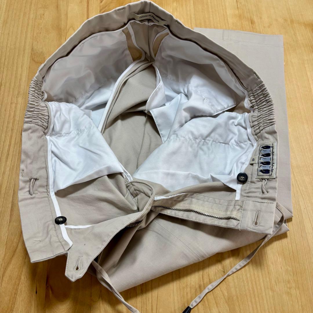 【極美品/BEAMS別注】giabs archivio/ベージュ/マサッチョ