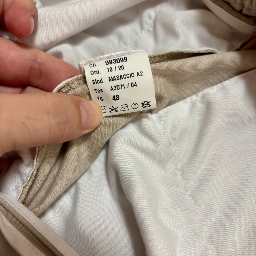 【極美品/BEAMS別注】giabs archivio/ベージュ/マサッチョ