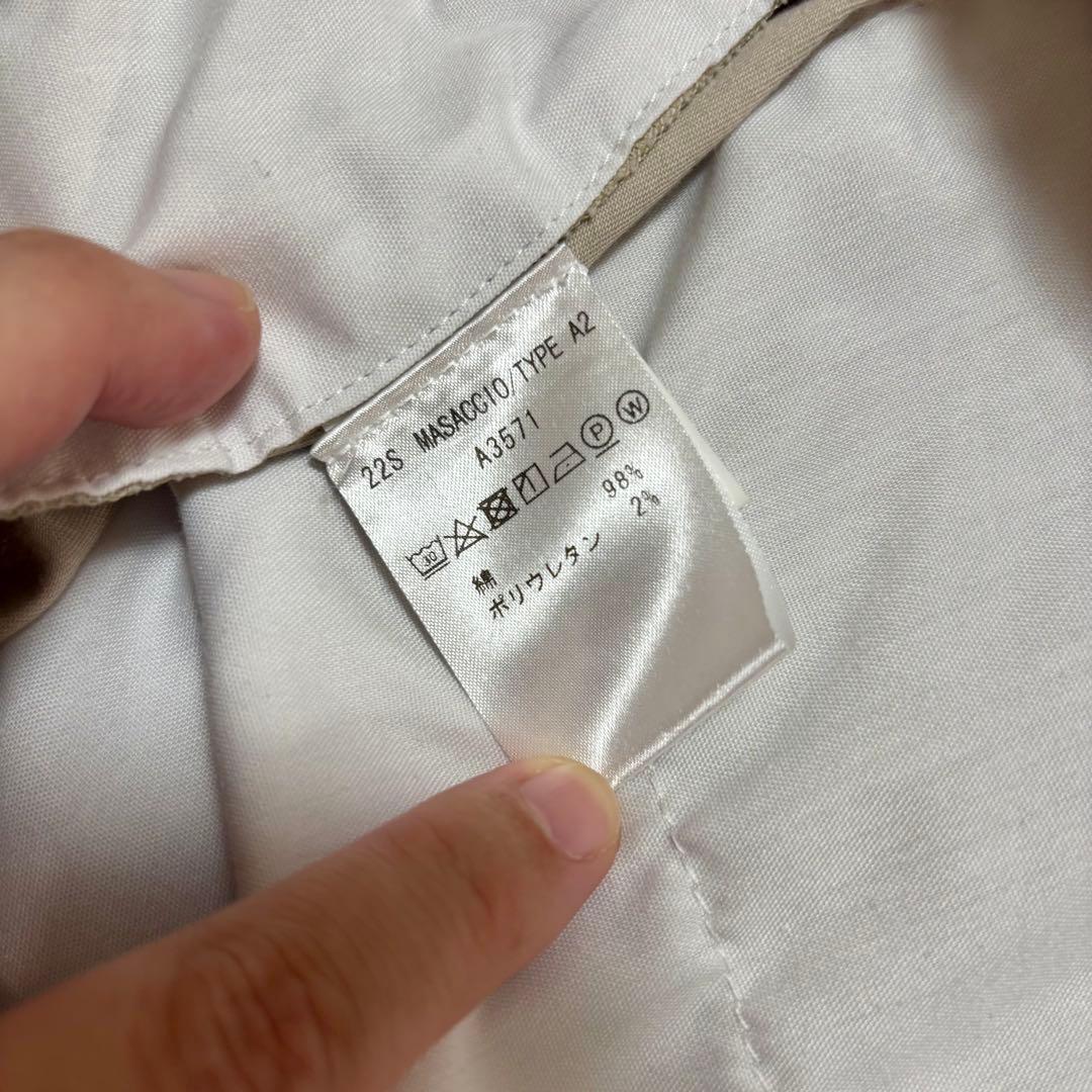 【極美品/BEAMS別注】giabs archivio/ベージュ/マサッチョ