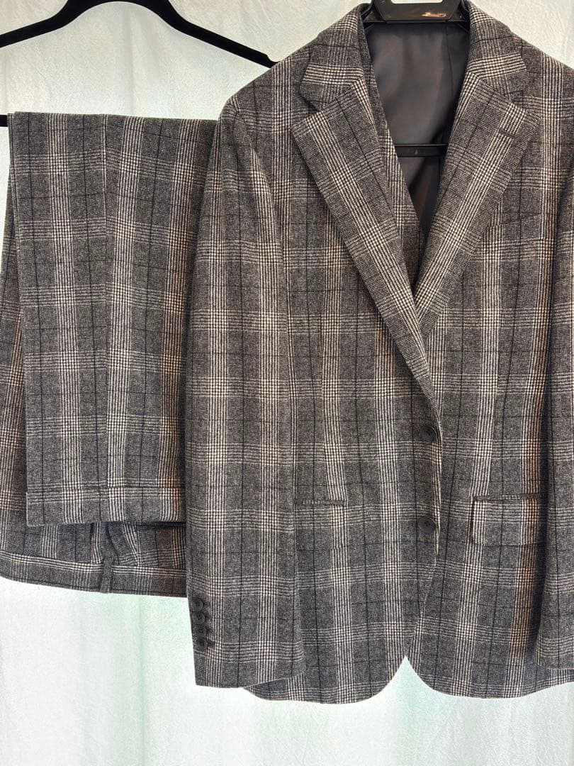 SUIT SELECT チェック柄スーツ A6