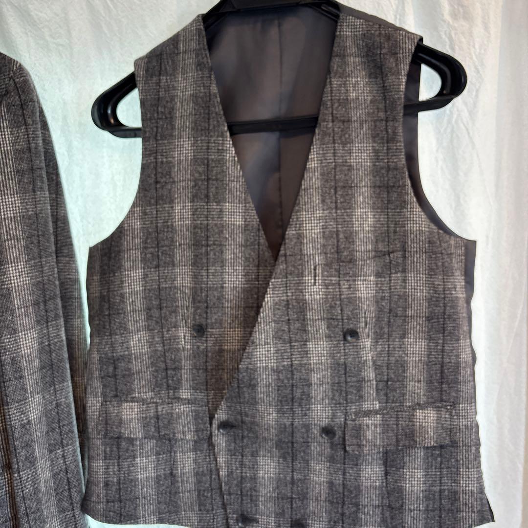 SUIT SELECT チェック柄スーツ A6