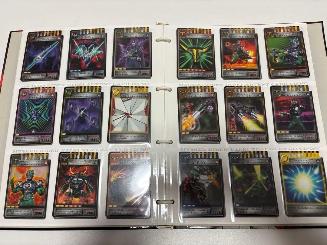 仮面ライダー龍騎 コンプリート カード ファイル アドベントカード
