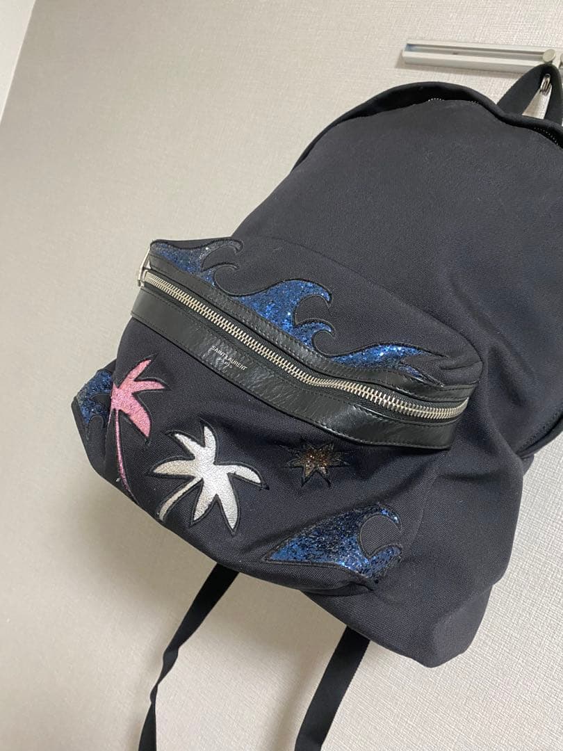 【最終値下げ】 サンローラン バックパック リュック ブラック 海外購入