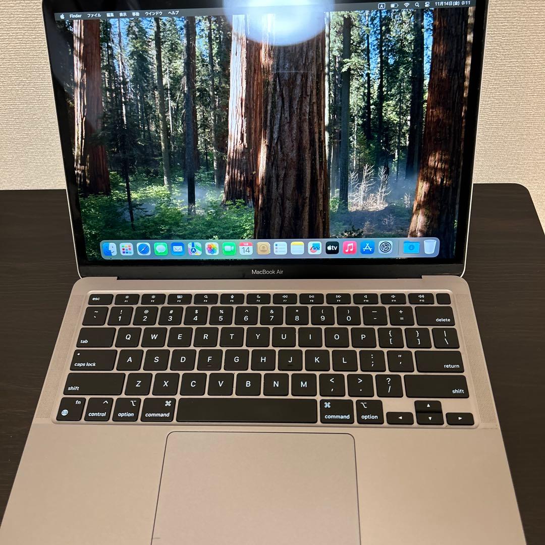 【値下‼️】MacBook Air M1/2020/8GB/256GB/SLV