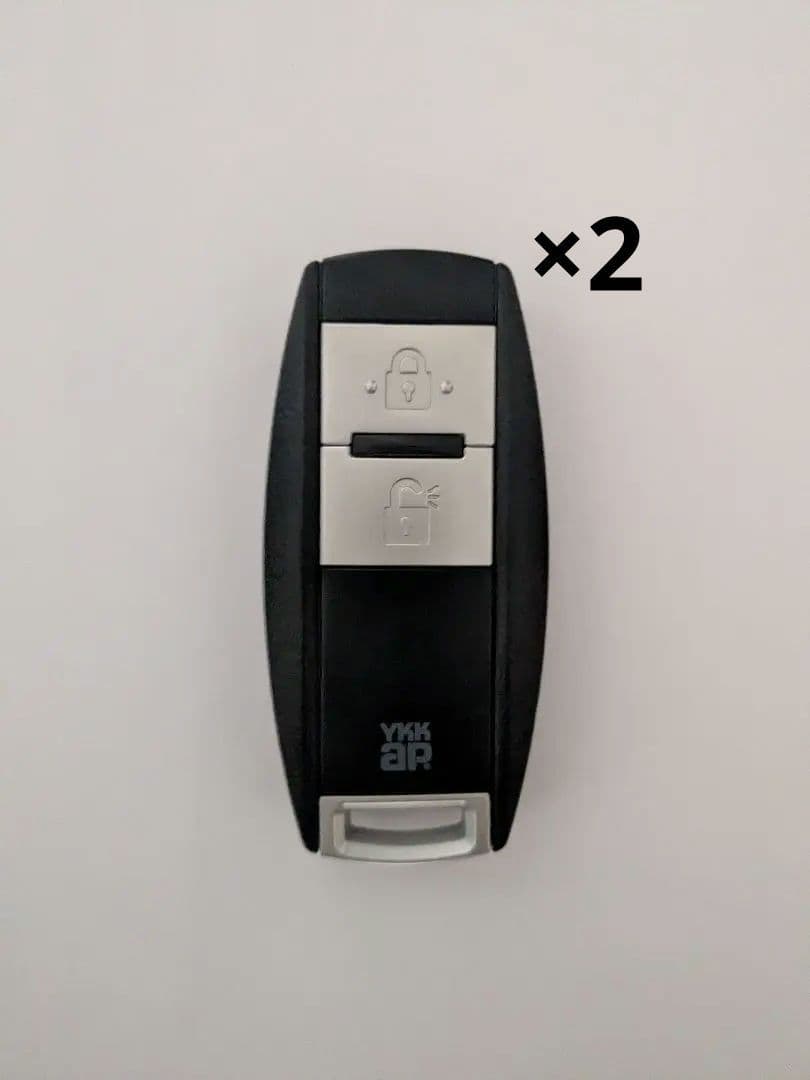 YKKap スマートキー　ポケットキー　リモコンキー　2個セット