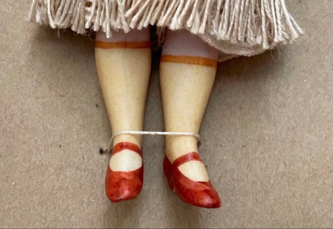 Hertwig オリジナル　新品箱付　アンティーク　ドール　ミニョネット ドイツ