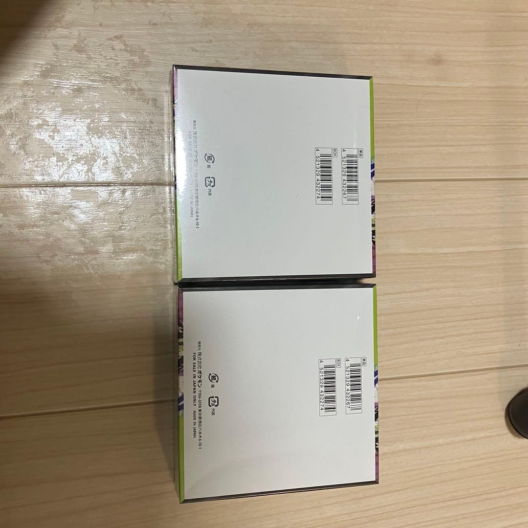 ポケモンカードゲーム　ムニキスゼロ　シュリンク付き　2BOX