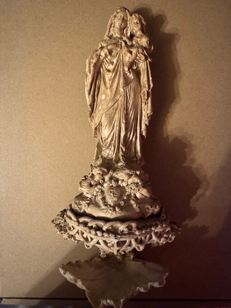 聖母子像　フランスアンティーク