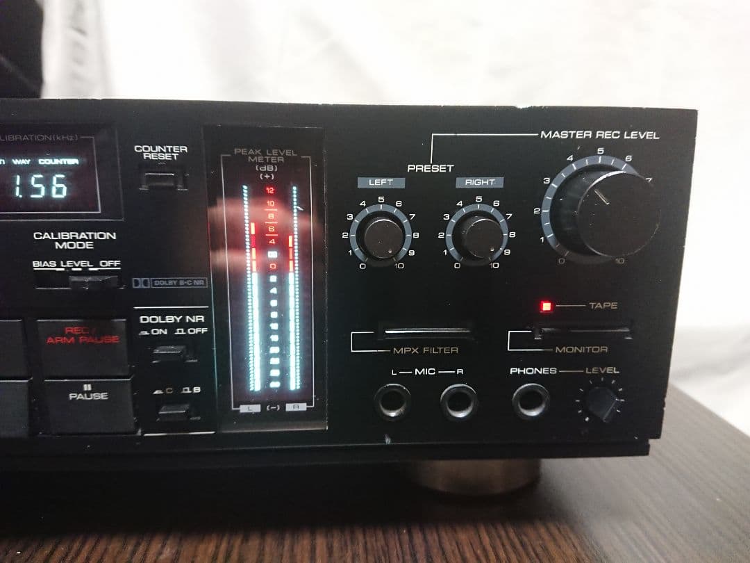 メンテナンス整備済KENWOOD製ステレオカセットデッキ KX-1100G