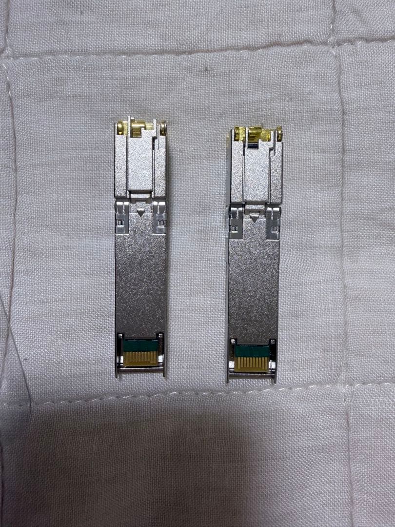 SFP+ RJ45 10GBASE-T 30m モジュール 2個セット