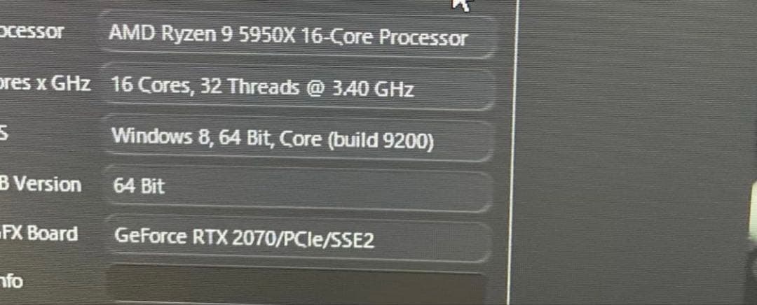 CPU AMD Ryzen 9 5950x