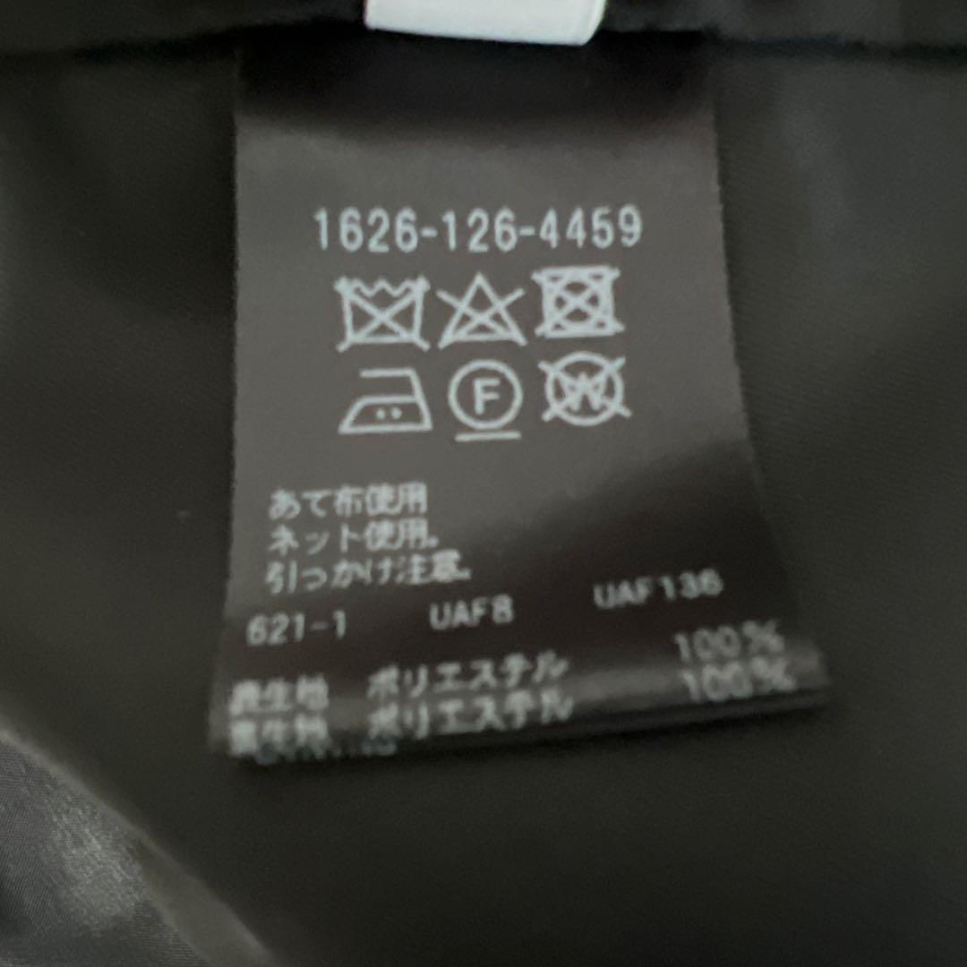 ビューティ＆ユース ヘリンボーン ジャンパースカート＆ジレ ブラック　S