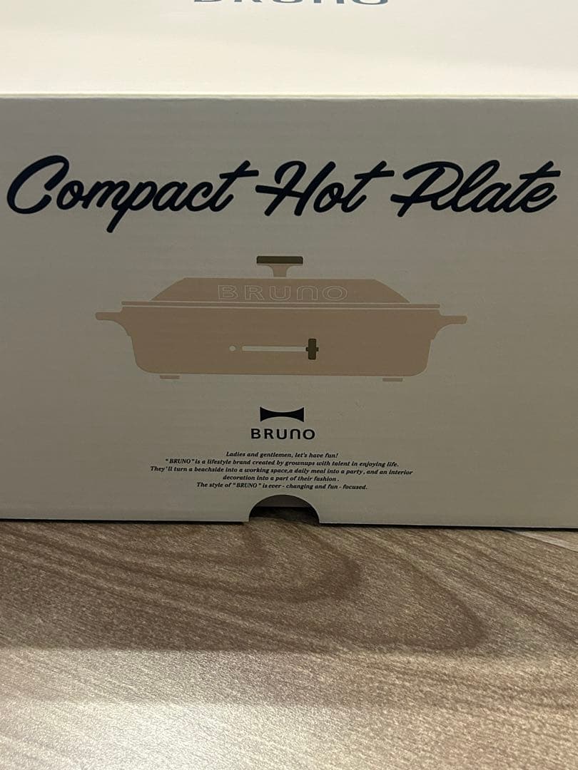 BRUNO Compact Hot Plate オプションポット付き
