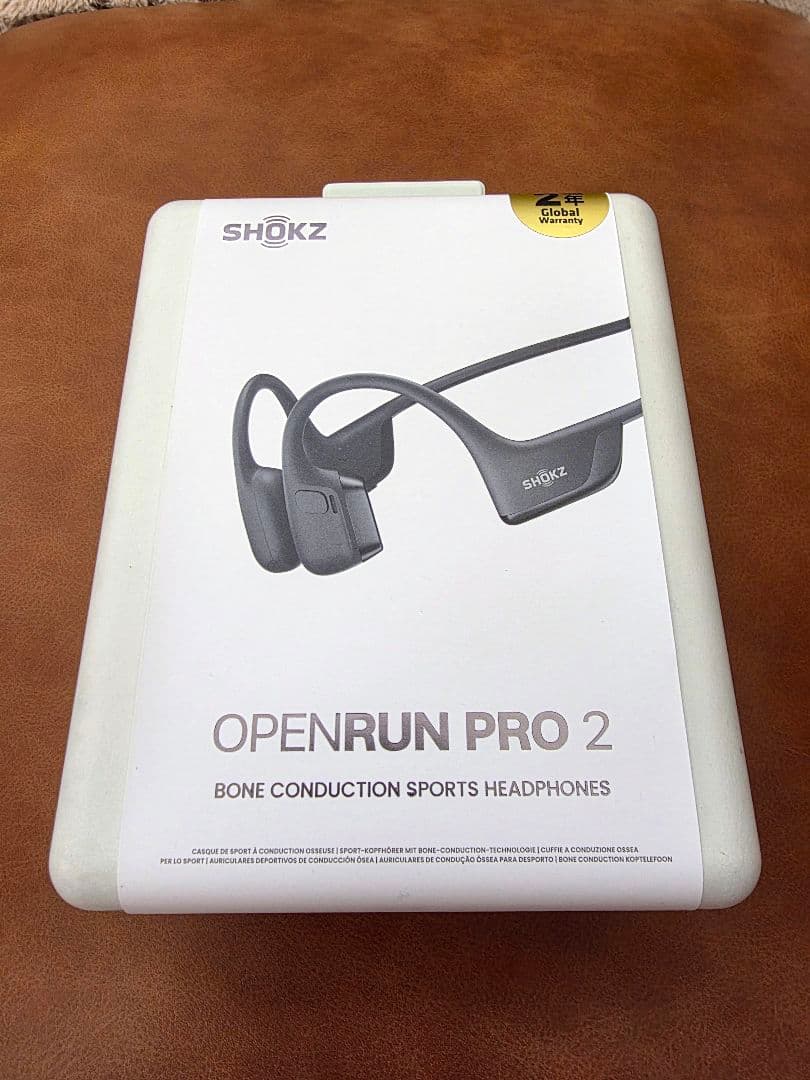 【新品】SHOKZ OPENRUN PRO2 ブラック ２年保証付き