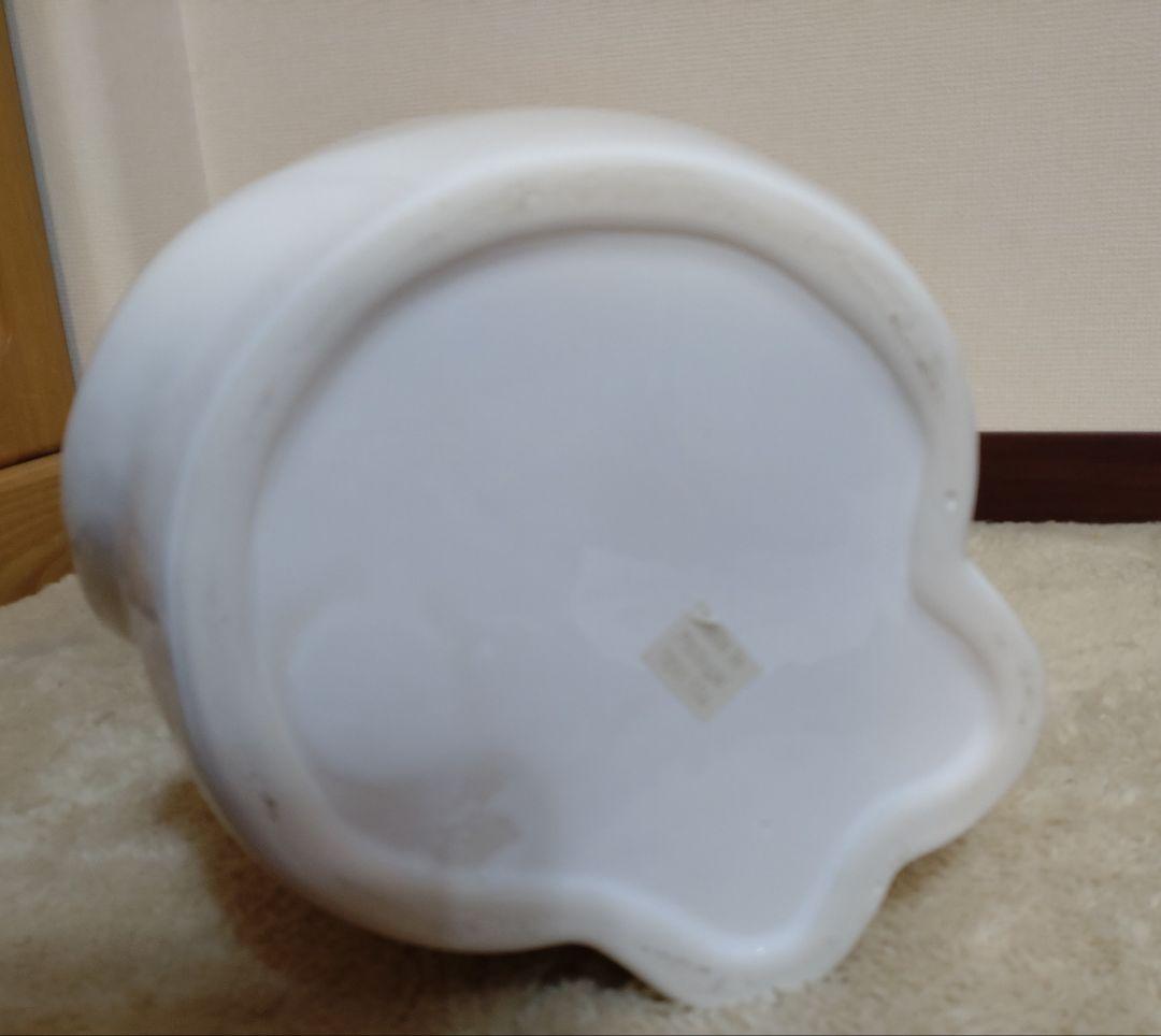 ❣ポルトガル製【可愛い猫型傘立て】陶器 白系