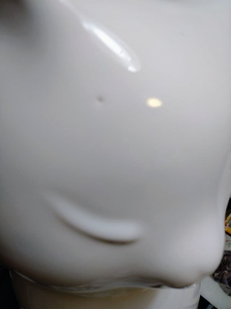 ❣ポルトガル製【可愛い猫型傘立て】陶器 白系