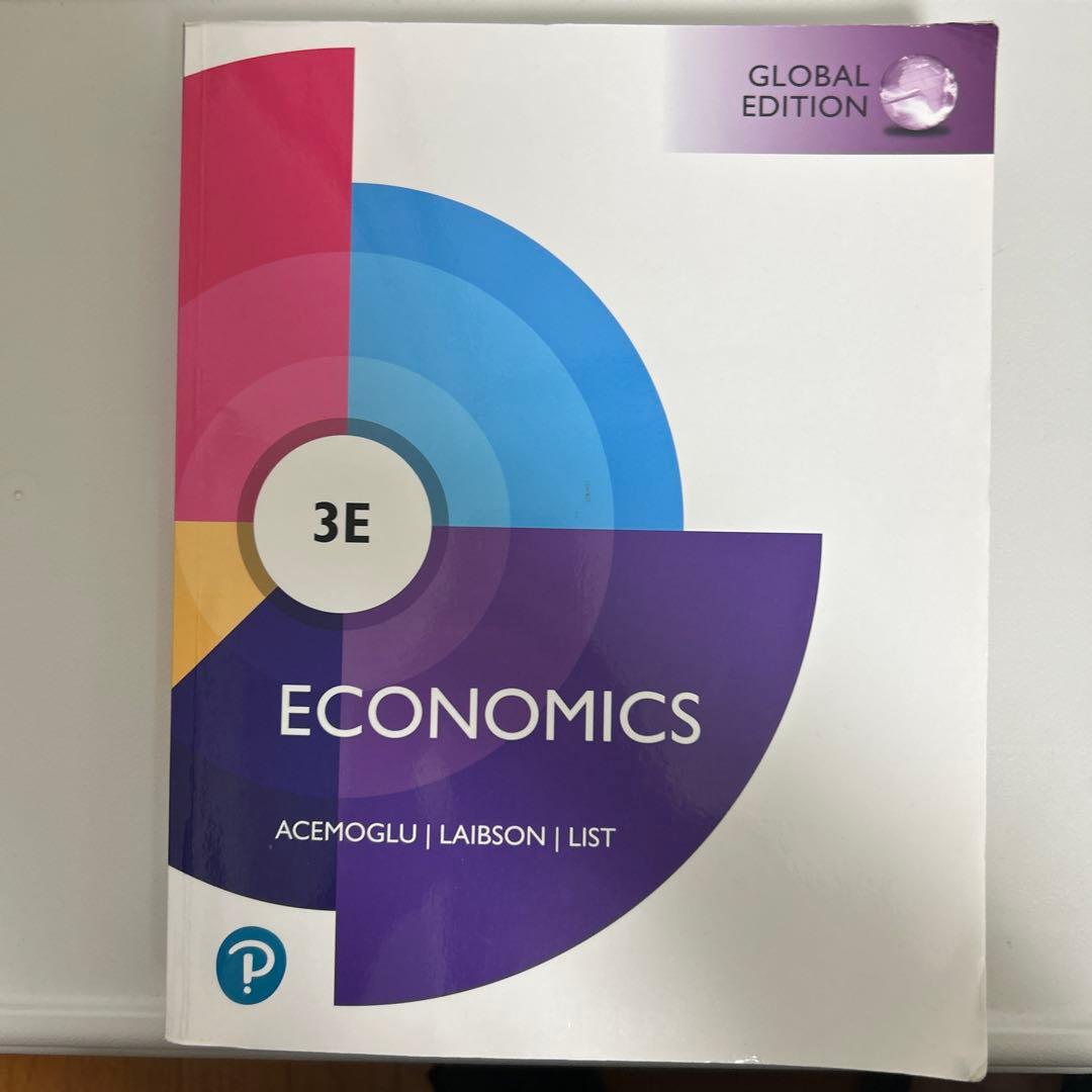 ビジネス・経済 ECONOMICS 3E GLOBAL EDITION Pearson