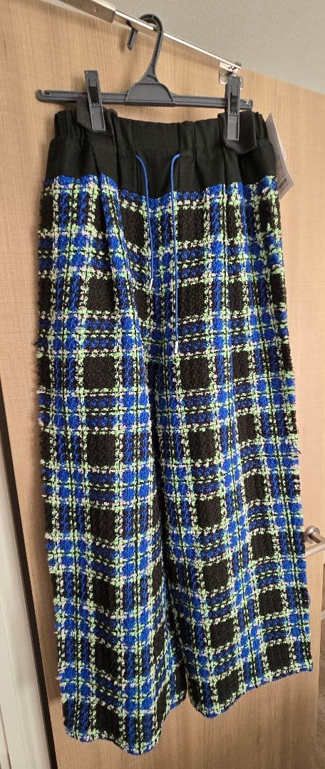 新品未使用 MAISON SPECIAL roving check pants