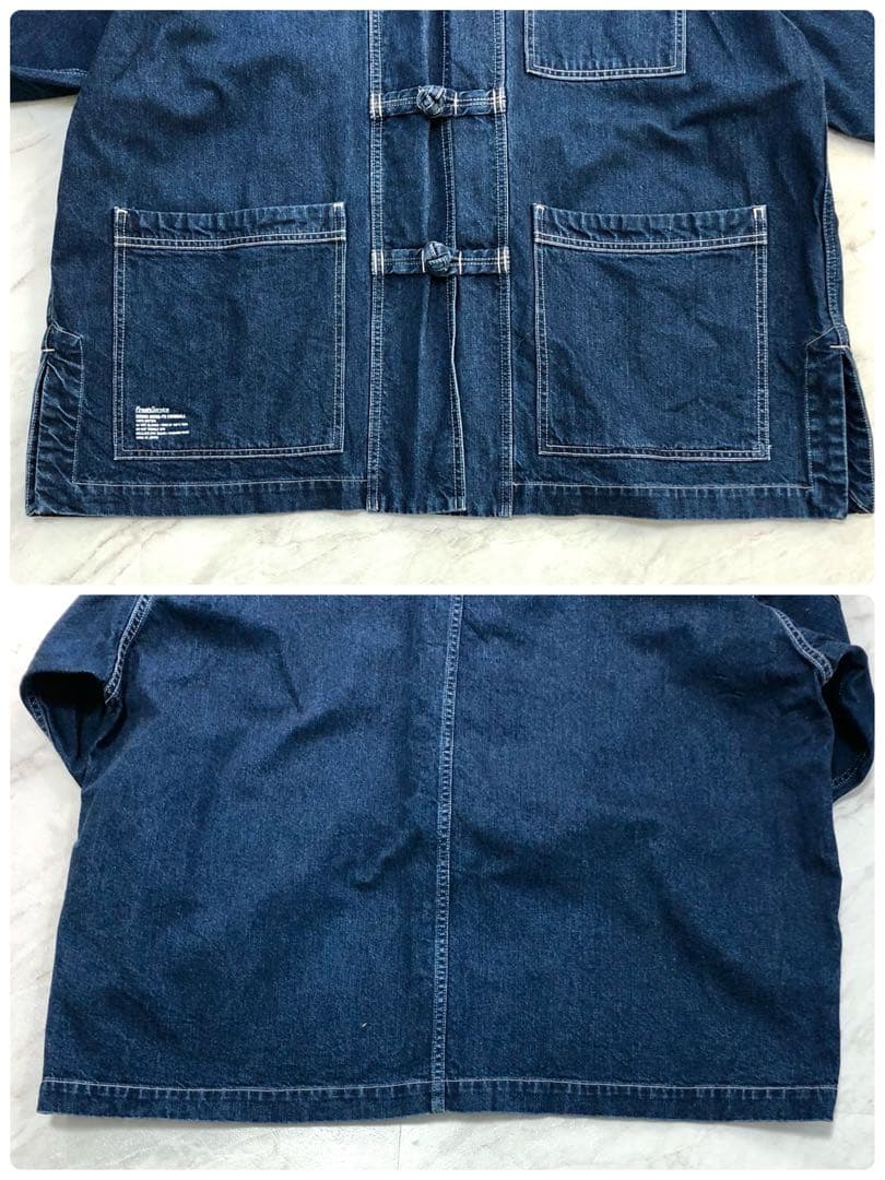 【美品】 Fresh Service カンフーカバーオール チャイナ M