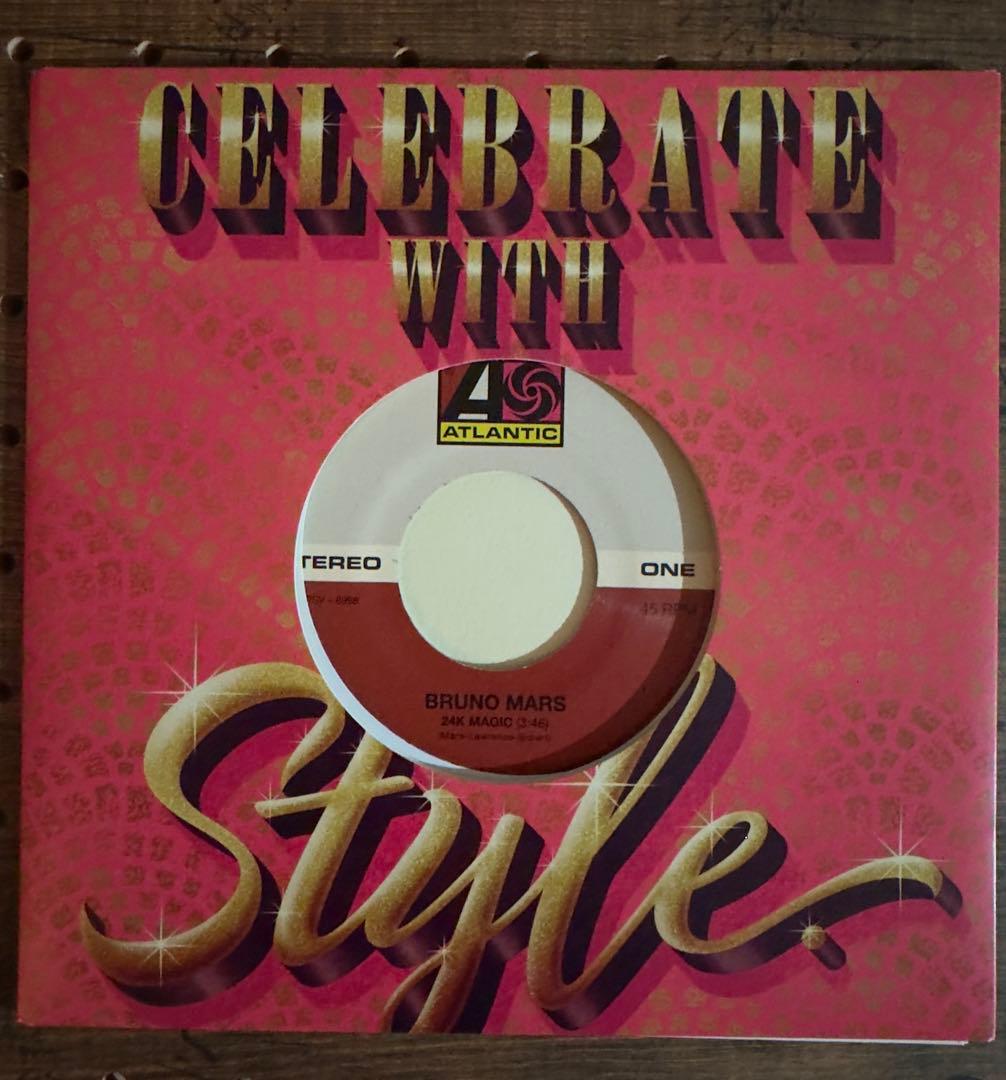 洋楽 Bruno Mars / 24K MAGIC b/w TREASURE \