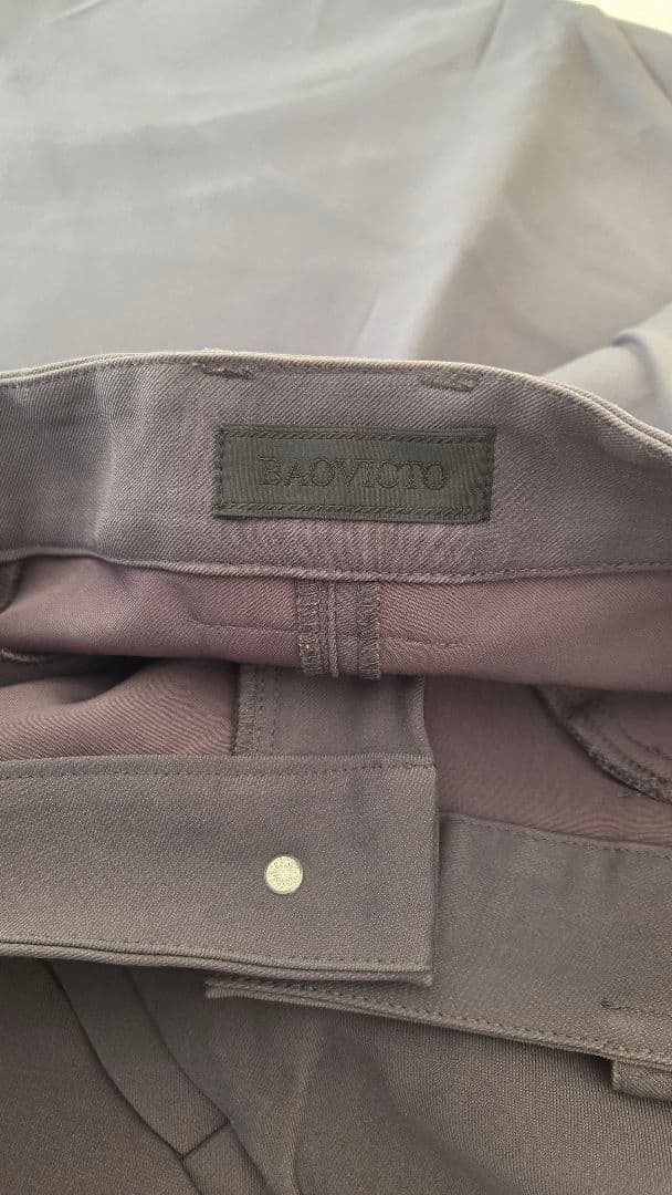 BAOVICTO 23SS 変形ワイドパンツ 　グレーサイズI