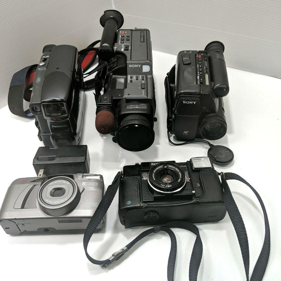 カメラ5台セットパナソニック　SONY　RICO　KOhica 充電器付き