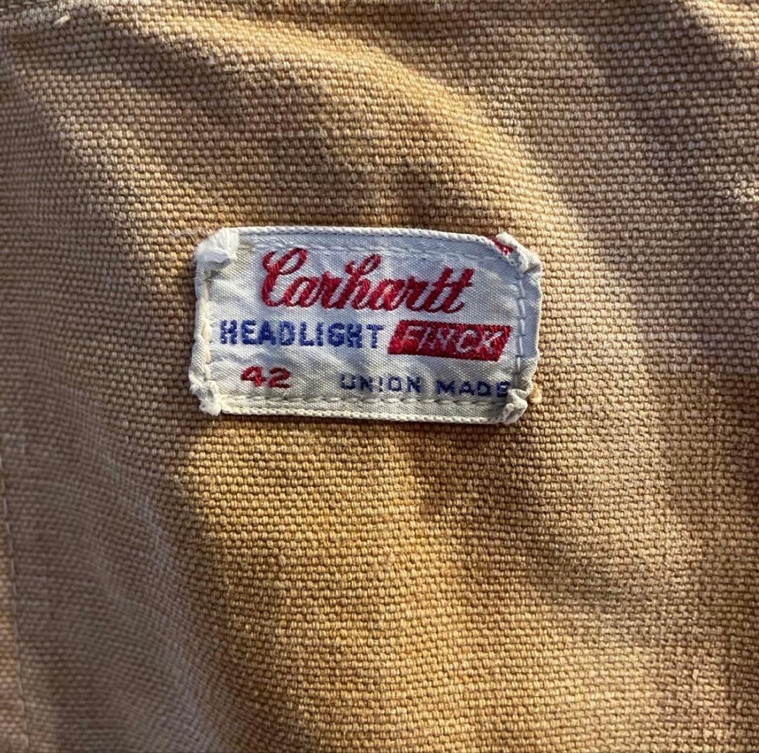 【激レア】60s Carhartt トリプルネーム カバーオール