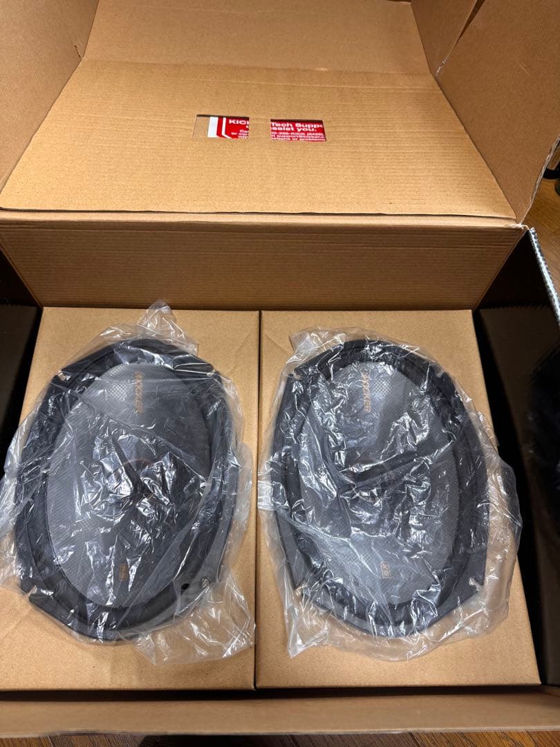 ほぼ未使用　キッカー　KICKER KSS6904 スピーカー　ツイーター