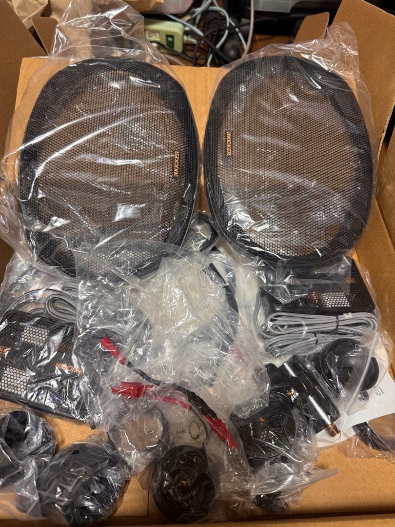 ほぼ未使用　キッカー　KICKER KSS6904 スピーカー　ツイーター