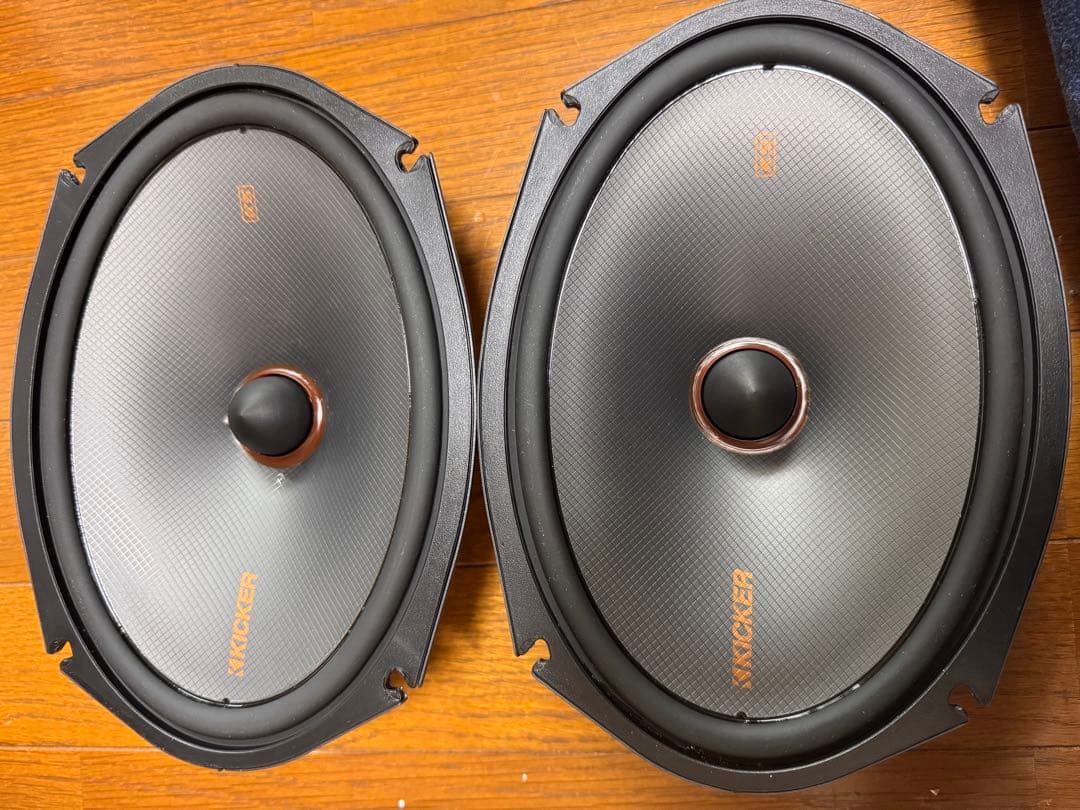 ほぼ未使用　キッカー　KICKER KSS6904 スピーカー　ツイーター
