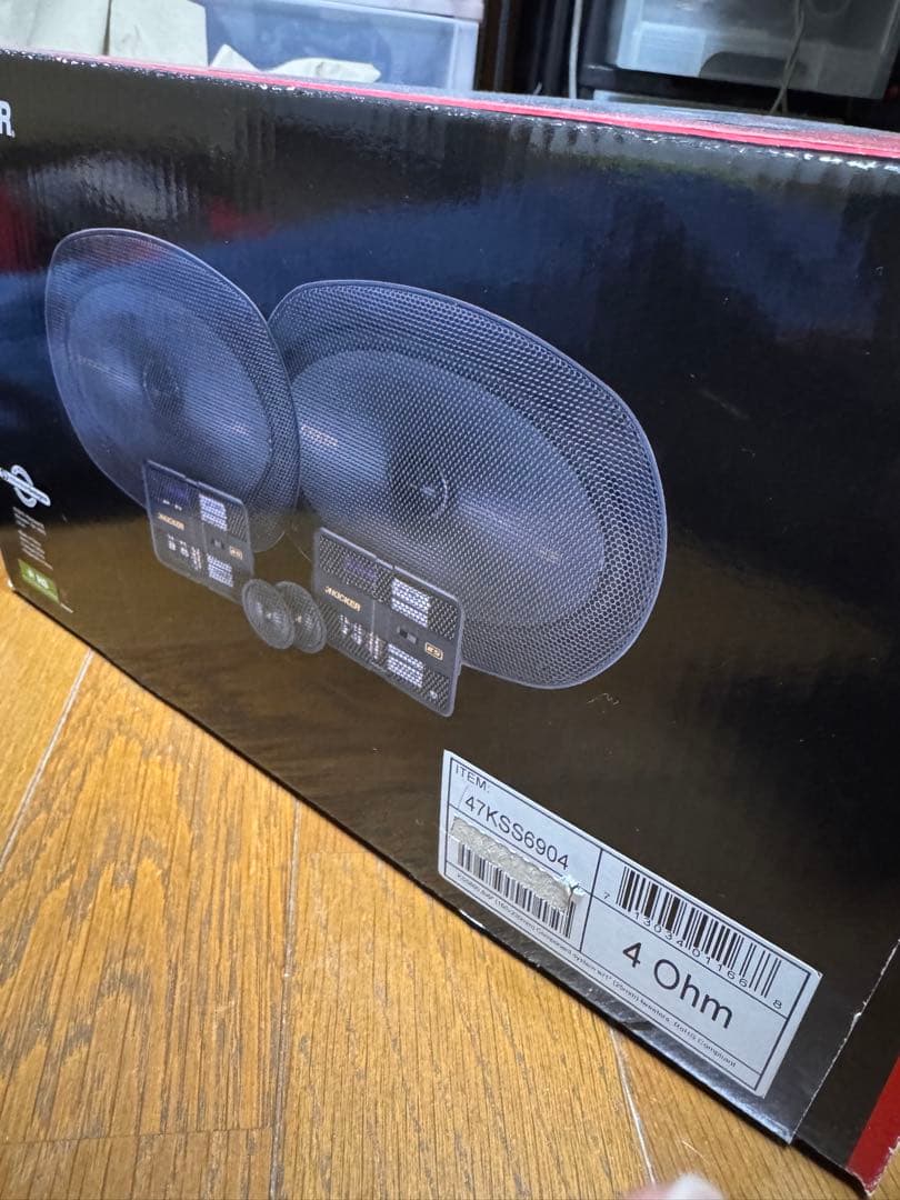 ほぼ未使用　キッカー　KICKER KSS6904 スピーカー　ツイーター