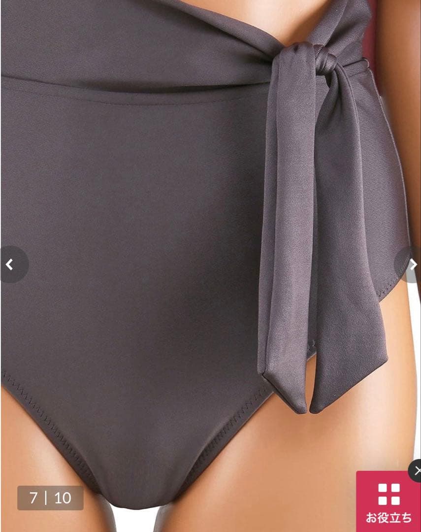 San-aiリゾート【未使用タグ付】ワコール水着　ビキニ　グラマラスフィット