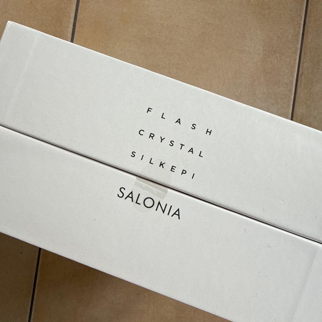 FLASH CRYSTAL SILKEPI 脱毛器 SALONIA