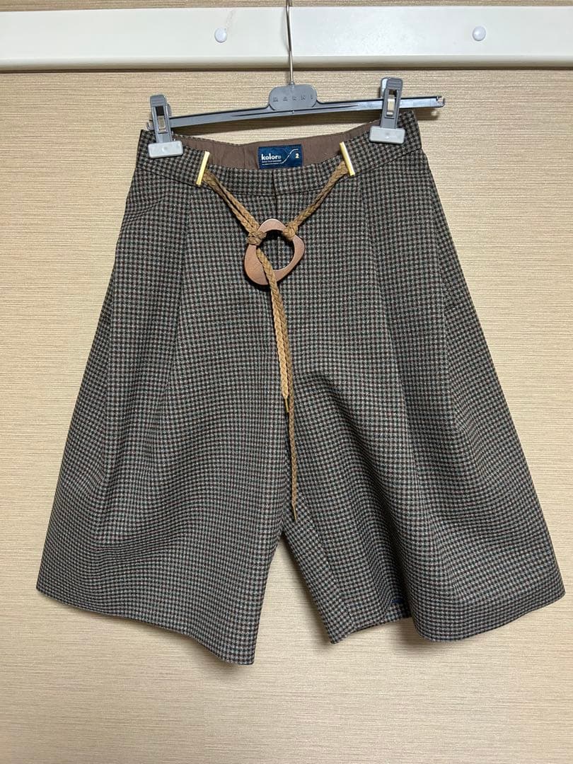 kolor 23aw ショートパンツ SAMPLE品