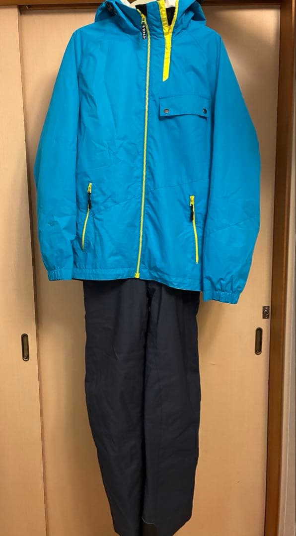 (1/31限定)メンズ スキーウェア上下セット L/Oサイズ ヒートナビ