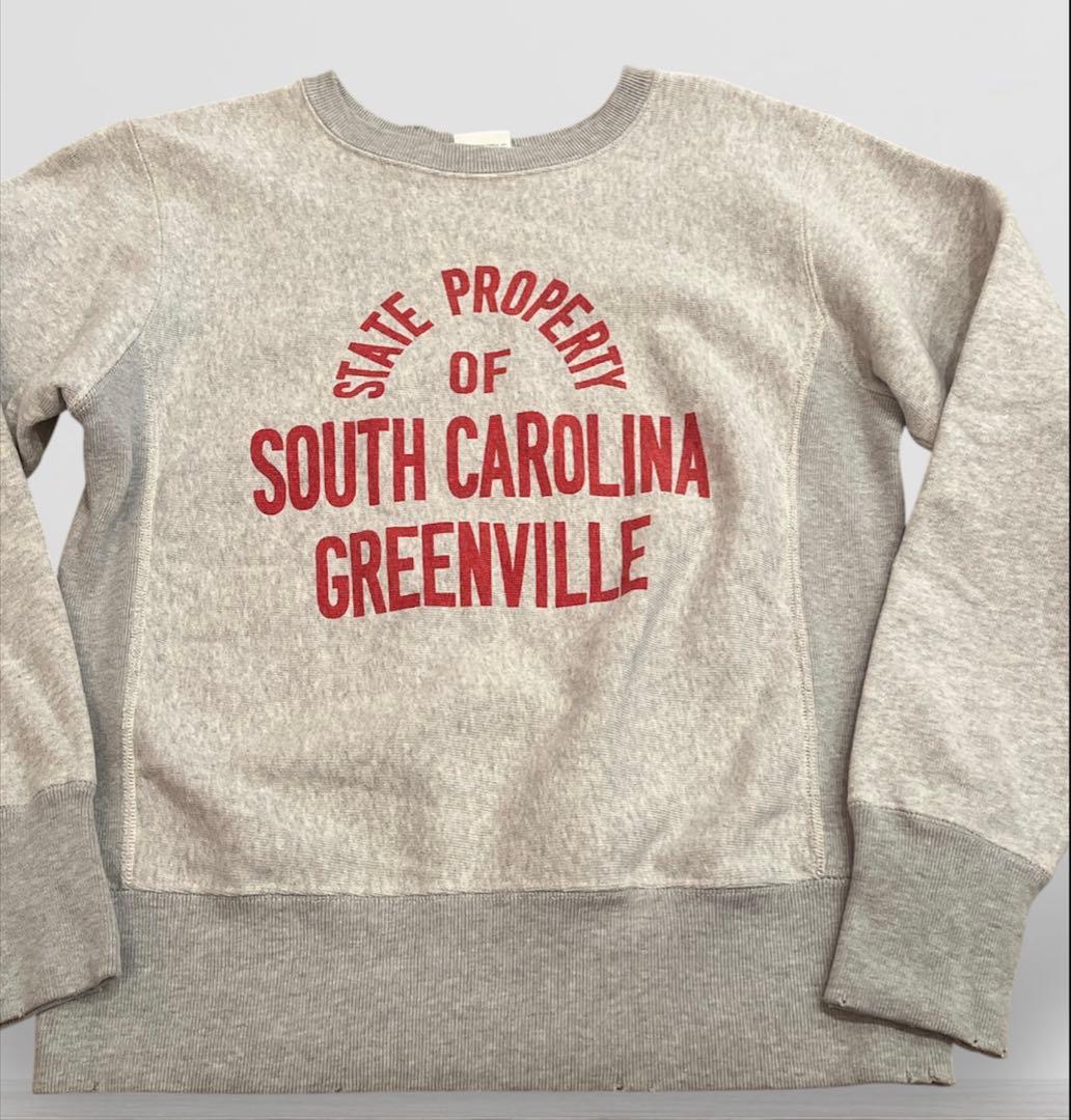 Champion リバースウィーブ　単色タグ　 70s~80s 4段 染み込み