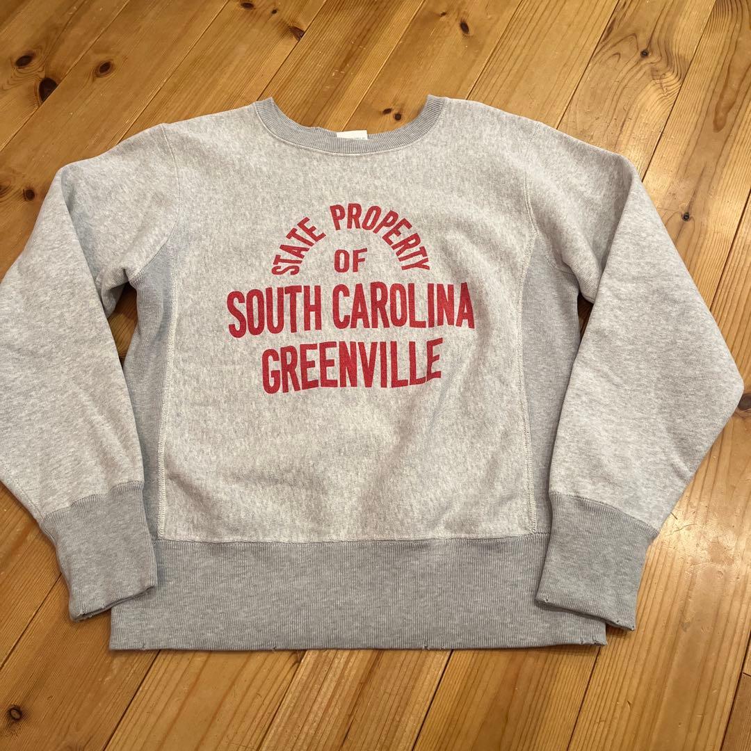 Champion リバースウィーブ　単色タグ　 70s~80s 4段 染み込み