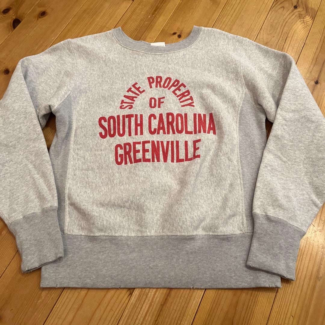 Champion リバースウィーブ　単色タグ　 70s~80s 4段 染み込み