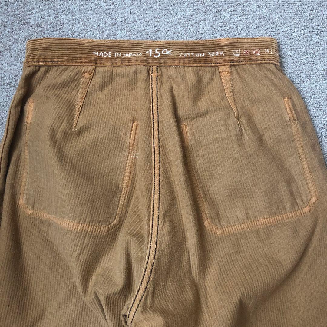 ４５Ｒ　コーデュロイパンツ　ブラウン　サイズ2